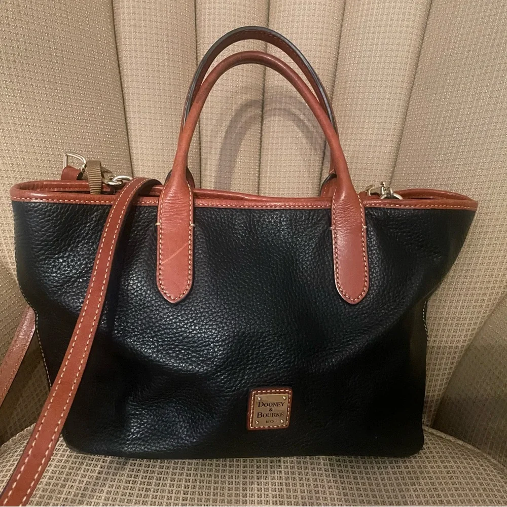 Dooney & Bourke Pebbled Leather Tote/Shoulder Bag